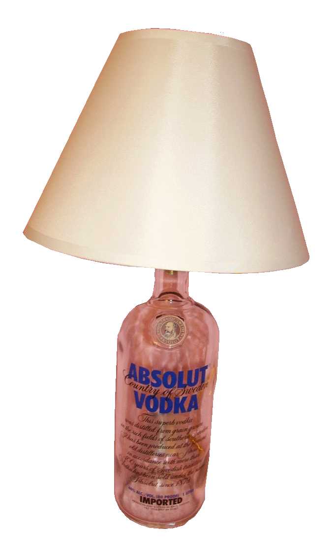 Alcohol Bottle Lamps